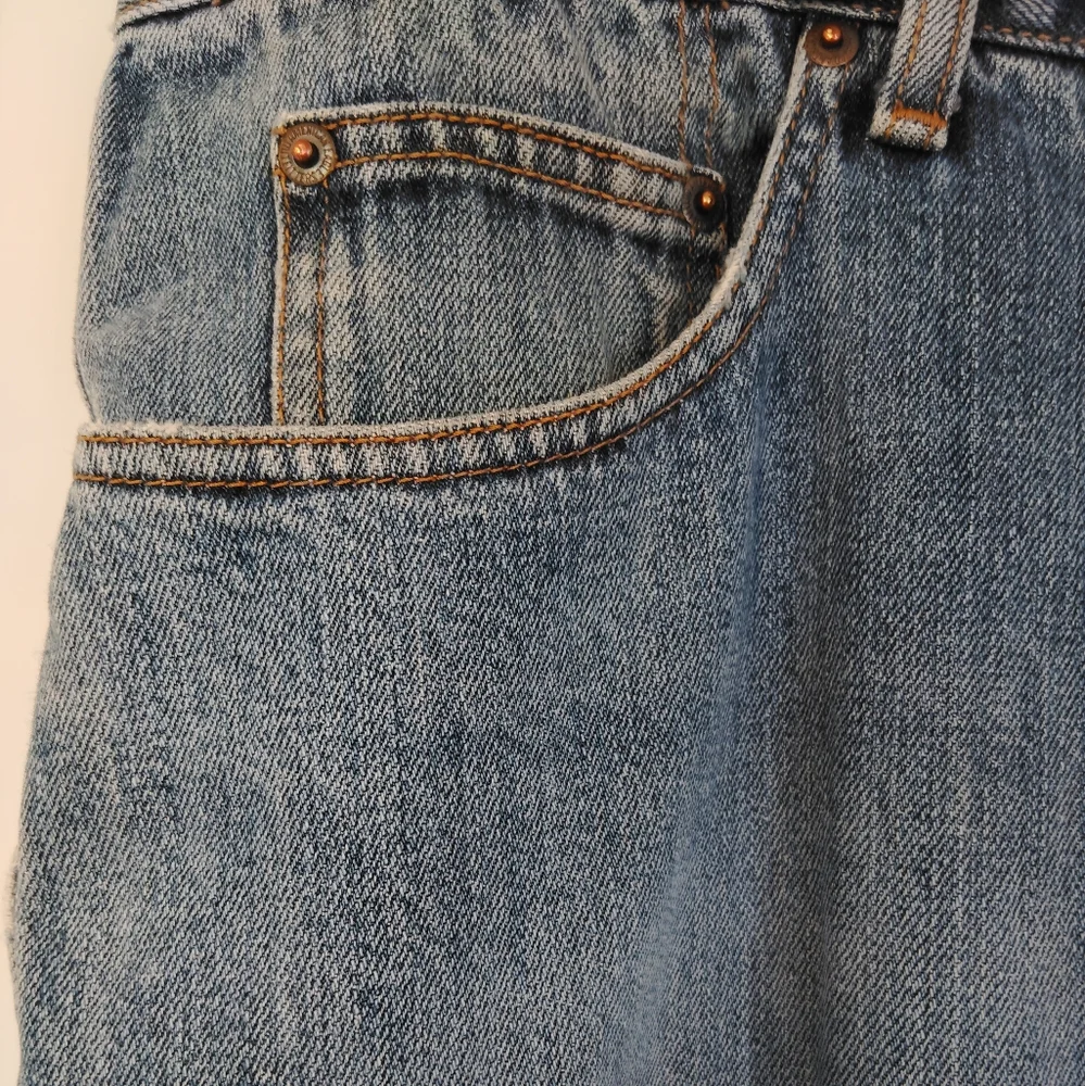 American Eagle Outfitters Button-Fly Denim Blue Jeans sz‎ 40